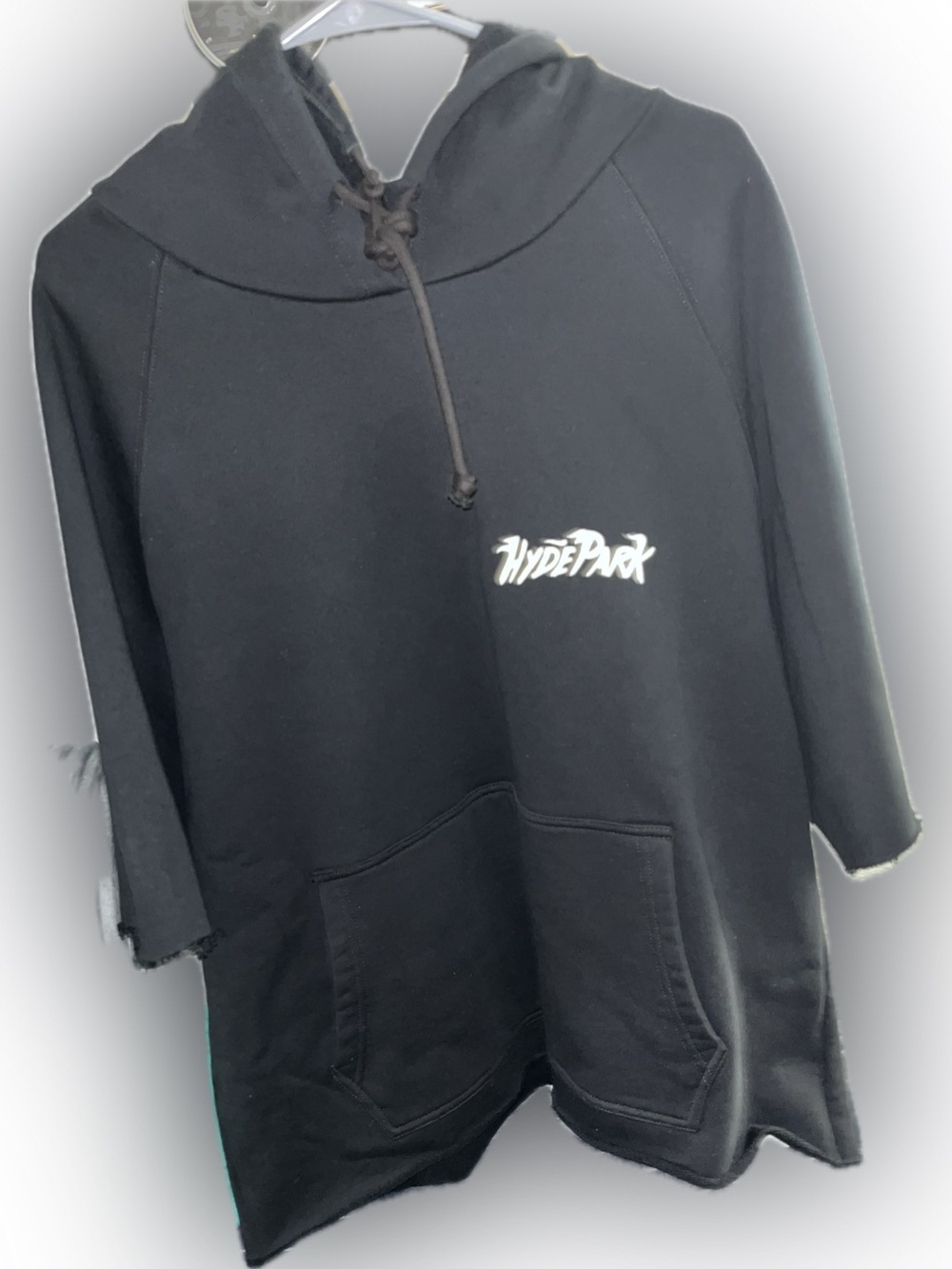 Hyde Park nwt your aren’t invited large Black Pullover Hoodie short sleeved tee!